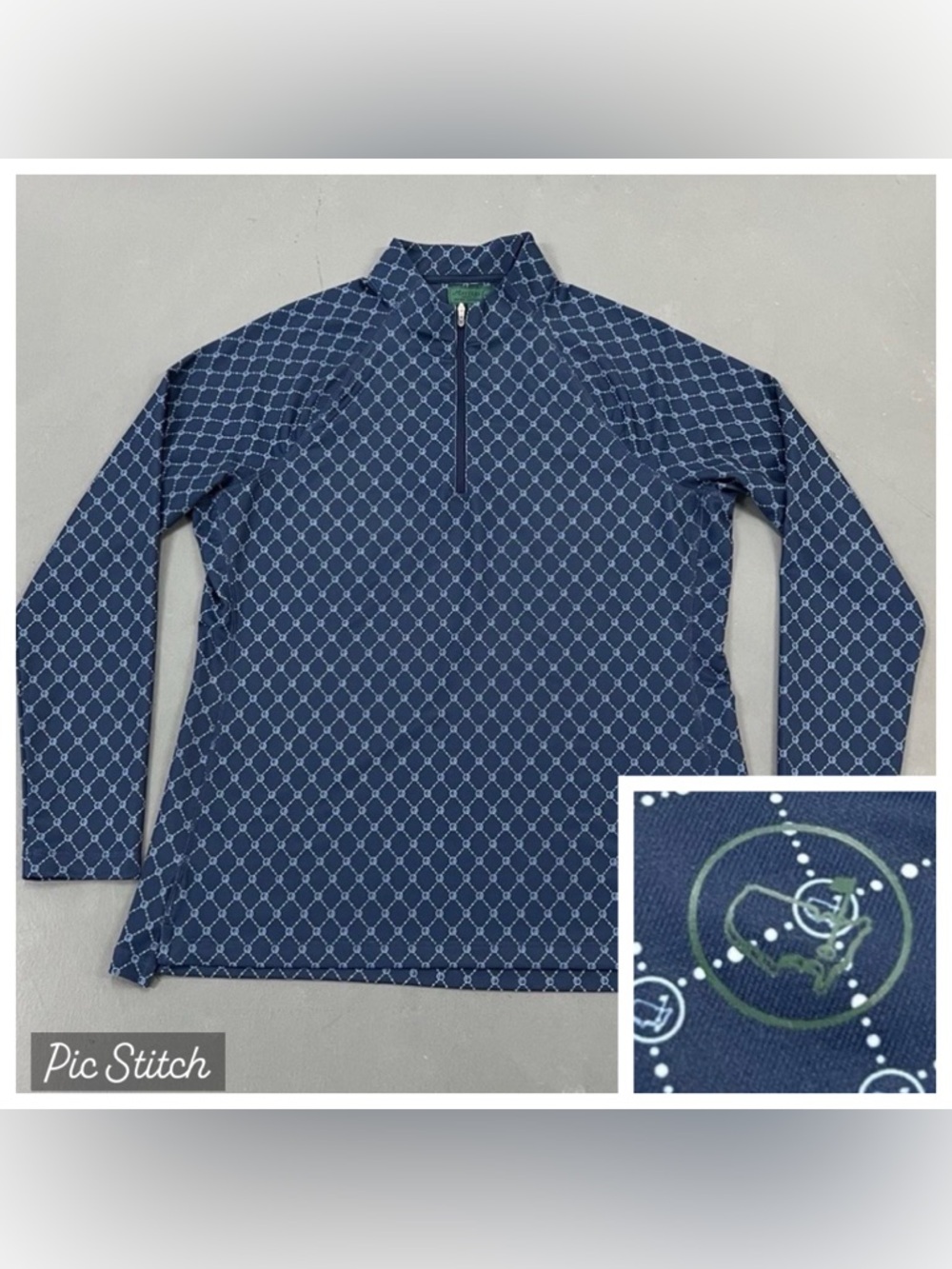 BERCKMANS Place Masters Peter Millar Pullover NWOT